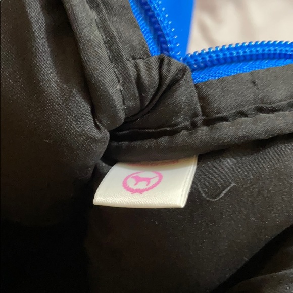PINK Victoria's Secret | Bags | Love Pink Victorias Secret Blue Laptop ...